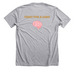 Sophia Strong, a Athletic Heather Premium Unisex Tee (back-view)