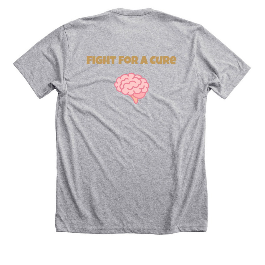 Sophia Strong, a Athletic Heather Premium Unisex Tee (back-view)