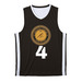 NEW TEAM NEW MERCH NEW BEGINNINGS&nbsp;, a Black/ White Reversible Basketball Jersey