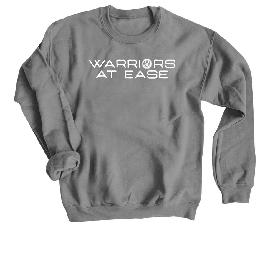 Trauma-Informed Yoga for the Military, a Charcoal Crewneck Sweatshirt