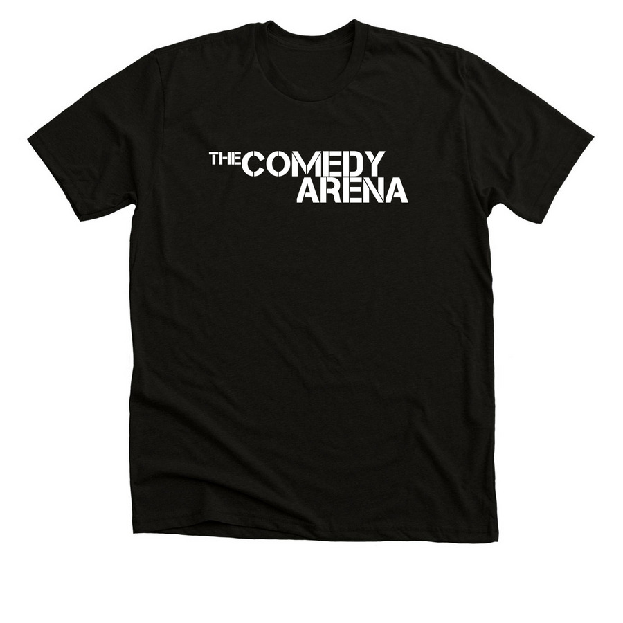 TCA, a Solid Black Blend Premium Unisex Tee