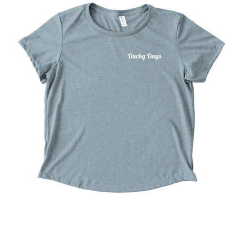 Lake Life&nbsp;, a I Like You Blue Allmade Eco Triblend Women?s Scoop Neck Tee