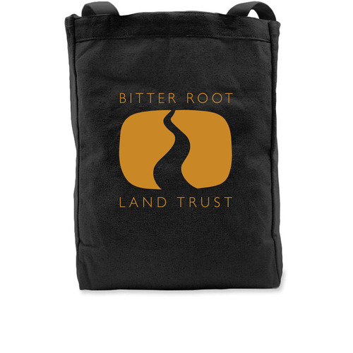 BRLT Tote Bags, a Black Recycled Cotton Tote Bag