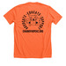 Treat Dealer, a Heather Orange Premium Unisex Tee (back-view)