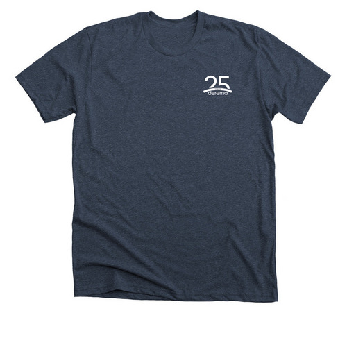 SHOWUP 2025 - SHOW DOG, a Heather Midnight Navy Premium Unisex Tee