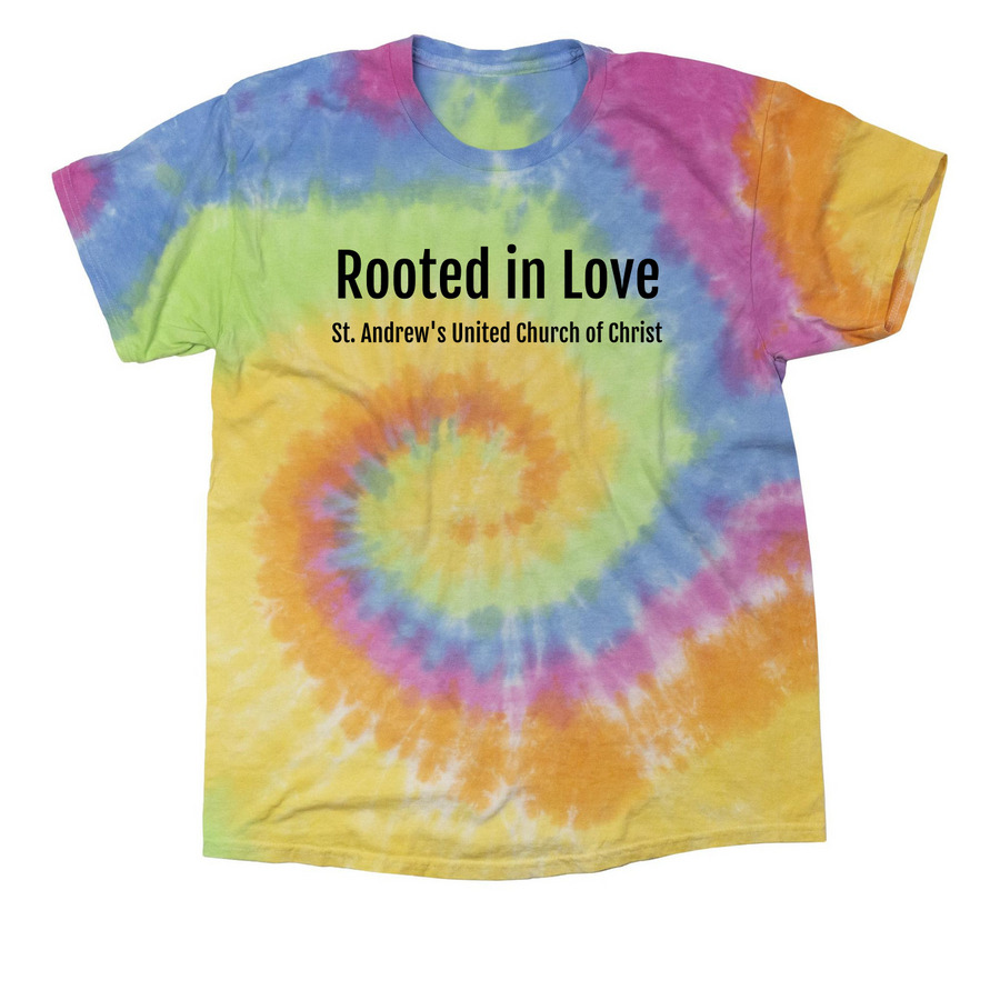 Rooted in Love Tie Dye Shirts, a Eternity Classic Tie Dye Tee