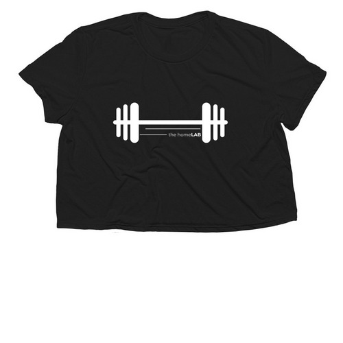 less yapping-more lifting, a Black Women?s Flowy Cropped Tee