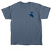 Western (Navy) Font, a Indigo Blue Classic Unisex Tee