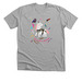 Jolly Poly Unicorn, a Athletic Heather Premium Unisex Tee