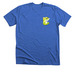 2023 BadFish Merch!, a Heather True Royal Premium Unisex Tee