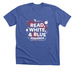 Read, White, & Blue, a Solid True Royal Premium Unisex Tee
