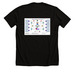 Je fais partie de la symphonie - MM 2026, a Solid Black Blend Premium Unisex Tee (back-view)