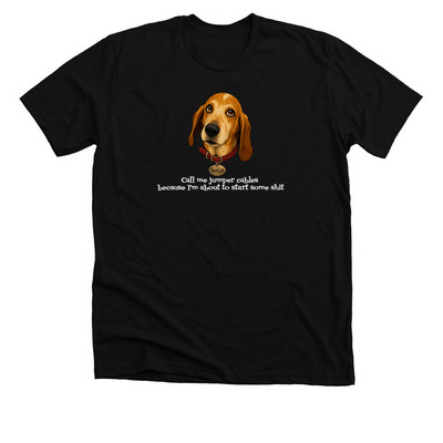 See-Crit, a Solid Black Blend Premium Unisex Tee