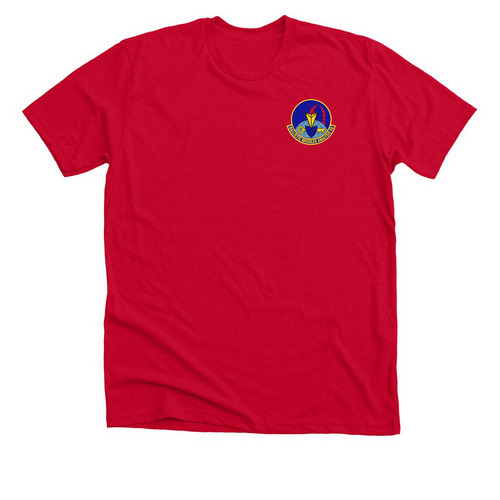 WMB Crest "Red Shirts", a Solid Red Blend Premium Unisex Tee