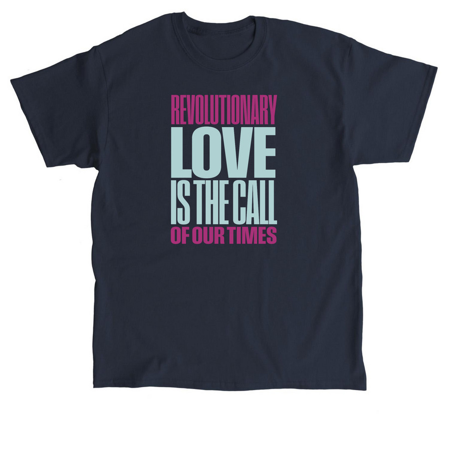 Call of our Times (Teal), a Navy Classic Unisex Tee