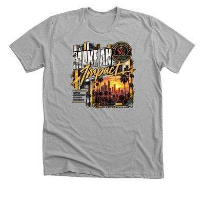 Make an Impact | Los Angeles Edition, a Athletic Heather Premium Unisex Tee
