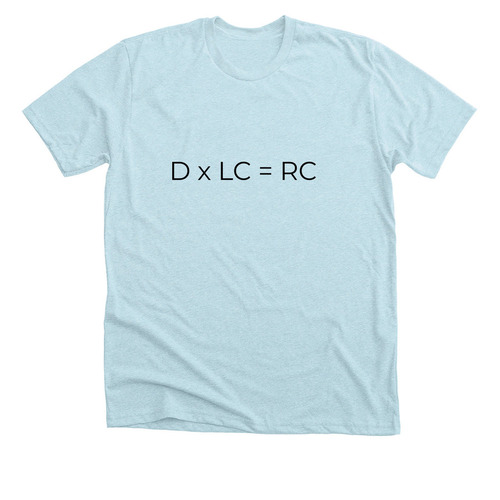 Simple View of Reading Tee Shirt, a Heather Ice Blue Premium Unisex Tee
