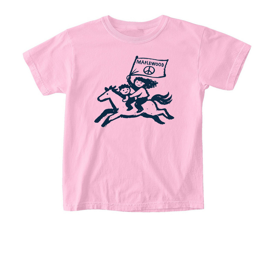 Go Mustangs ? Youth Tee, a Blossom Comfort Colors Youth Tee