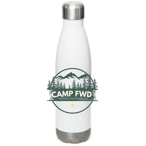 Camp FWD-hydration station, a White Stainless Steel Water Bottle