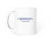 Signature Mug, a White Coffee Mug (back-view)