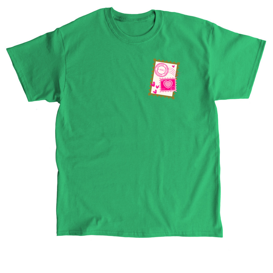 Postcard from AAWL!, a Irish Green Classic Unisex Tee