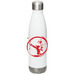 Summer Water Bottle, a White Stainless Steel Water Bottle
