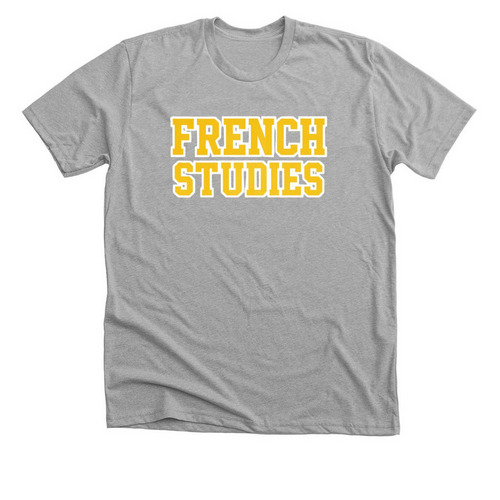 French Studies Simple, a Athletic Heather Premium Unisex Tee