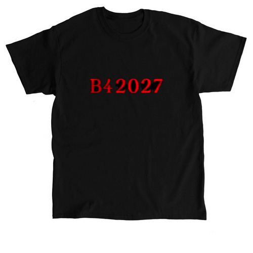 B42027 MERCH, a Black Classic Unisex Tee