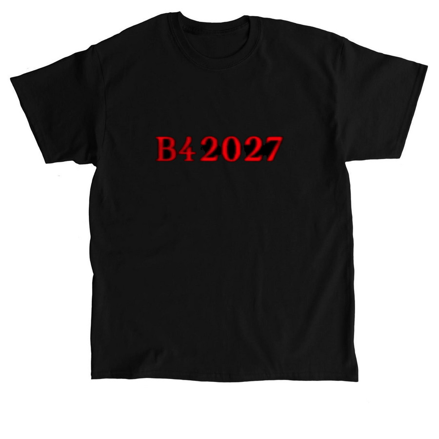 B42027 MERCH, a Black Classic Unisex Tee