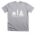 The Only Wall We Need, a Athletic Heather Premium Unisex Tee