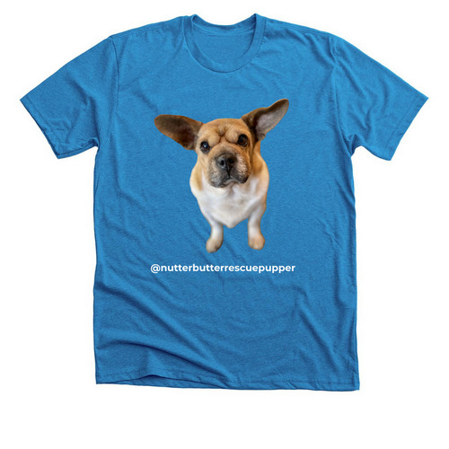Peanut raises money for One Love Arizona!, a Neon Blue Premium Unisex Tee