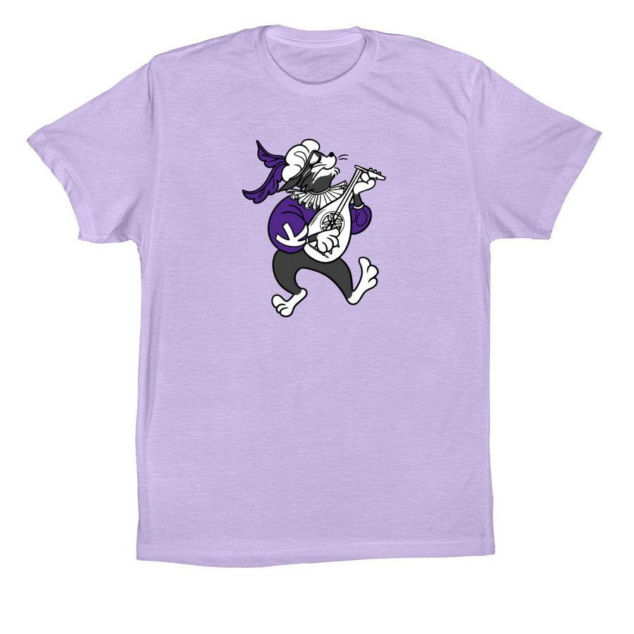 Support Early Music!, a Dark Lavender Premium Cotton Tee