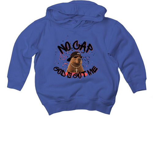 Kid?s no cap, a Royal Toddler Pullover Hoodie