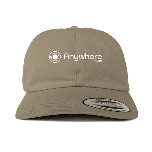AnywhereCam Caps&nbsp;, a Khaki Printed Classic Baseball Cap