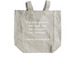 The Nurtury Montessori, a Natural Recycled Cotton Tote Bag (back-view)