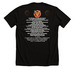 3forever, a Solid Black Blend Premium Unisex Tee (back-view)