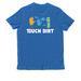 Friends of Trees ~ Touch Dirt, a Beacon Blue Allmade Organic Cotton Unisex Tee