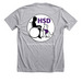 HSD Shirts, a Athletic Heather Premium Unisex Tee (back-view)