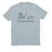 Friends of Turtle Park, a I Like You Blue Allmade Eco Triblend Unisex Tee