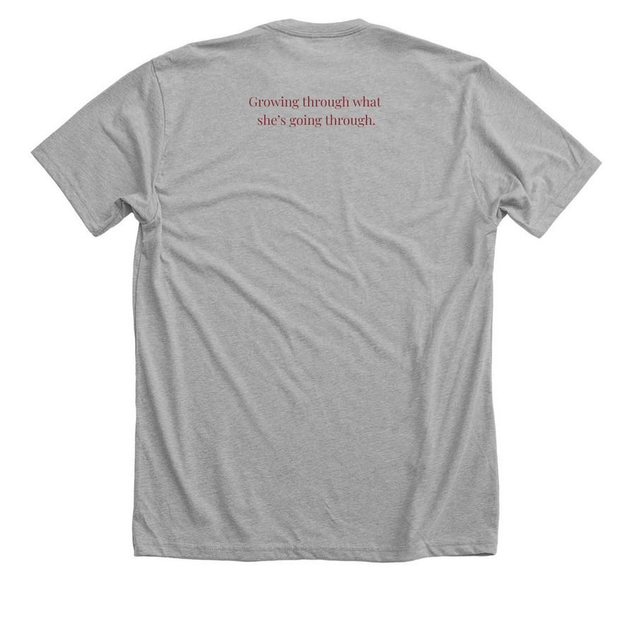 T Shirts, a Athletic Heather Premium Unisex Tee (back-view)