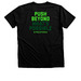 Pelotonia&nbsp;Racing Tire 2026&nbsp;, a Black Heather Premium Unisex Tee (back-view)