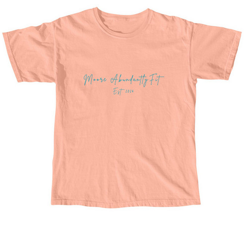 MA Fit 2026 Summer, a Neon Cantaloupe Comfort Colors Unisex Tee