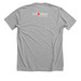 Le Bonheur has Big Love for Little Brains, a Athletic Heather Premium Unisex Tee (back-view)
