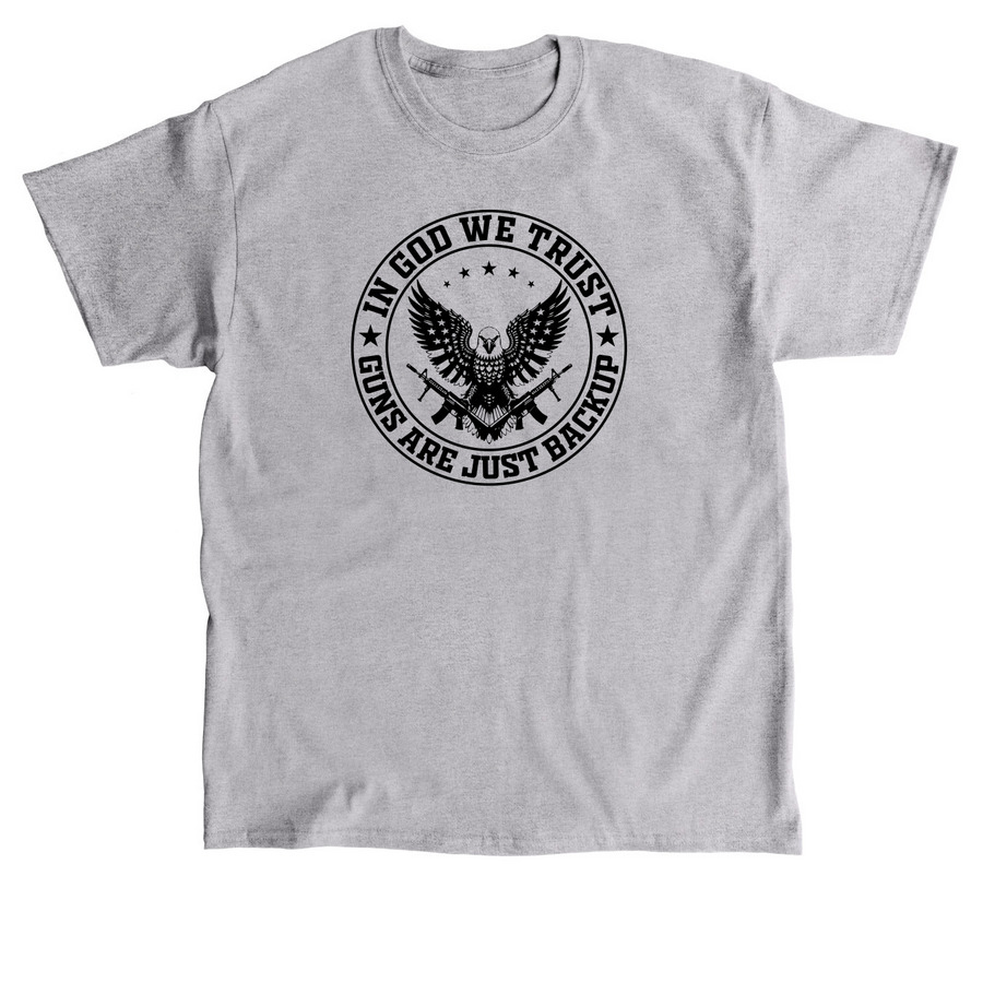 In God We Trust, a Sport Grey Classic Unisex Tee
