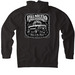 Palmetto Old No. 7&nbsp;, a Black Heavyweight Pullover Hoodie (back-view)
