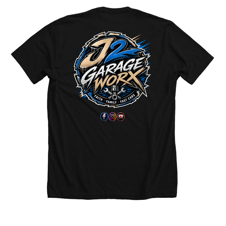 Street Series After Hours&nbsp;, a Solid Black Blend Premium Unisex Tee (back-view)