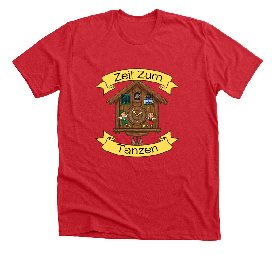 GFS Kindergruppe T-Shirt, a Heather Red Premium Unisex Tee