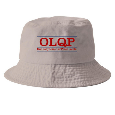 Classic Saints Red & Blue, a Khaki Printed Bucket Hat