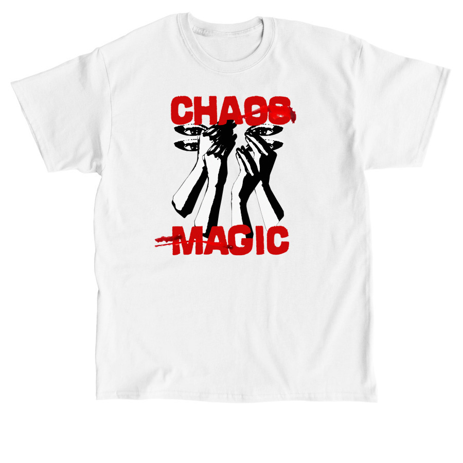 CHAOS MAGIC, a White Classic Unisex Tee