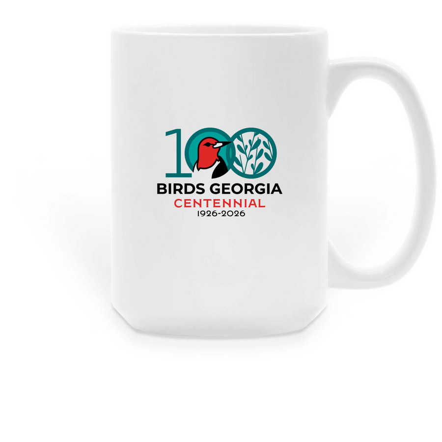 Birds GA Centennial Coffee Mug, a White Large Coffee Mug